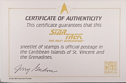 Star Trek - The Next Generation Stamp Collection