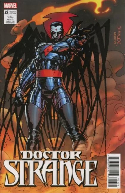 Doctor Strange, Vol. 4 #23 (Variant Jim Lee X-Men Trading Card Cover)