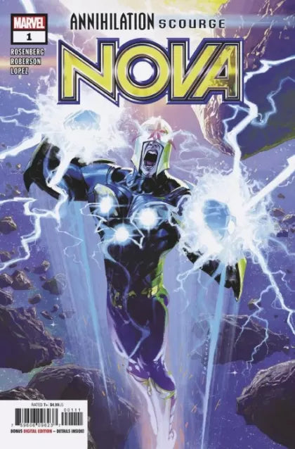 Annihilation - Scourge: Nova #1 (Regular Josemaria Casanovas Cover)