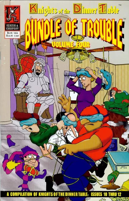 Knights of the Dinner Table: Bundle Of Trouble TP #4