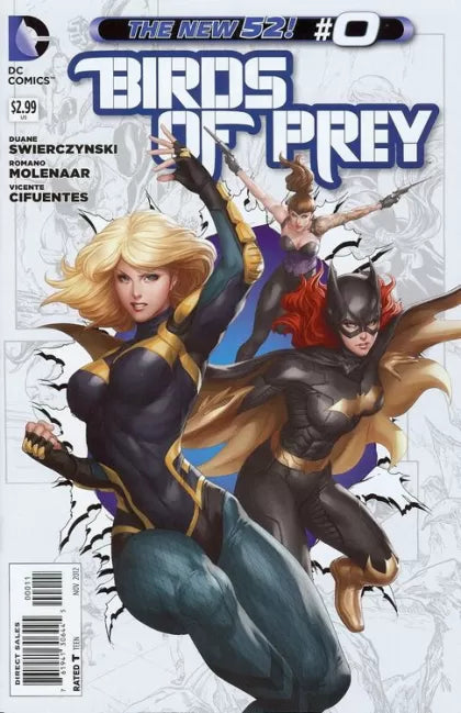 Birds of Prey, Vol. 3 #0 (Artgerm Regular)