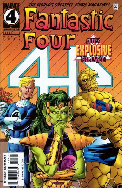Fantastic Four, Vol. 1 #410 (Direct Edition)