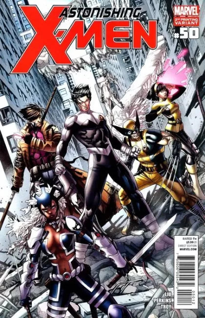 Astonishing X-Men, Vol. 3 #50 (2nd Printing, Dustin Weaver Red Variant)