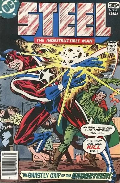 Steel, The Indestructable Man #4 (Regular Edition)