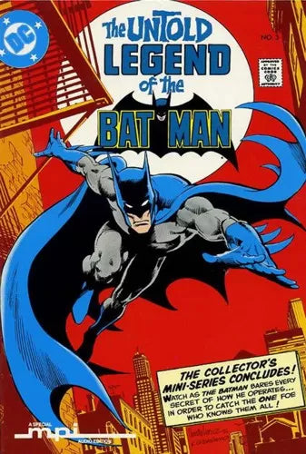Untold Legend of the Batman #3 (Third Printing MPI Audio Edition)
