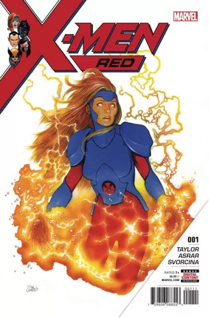 X-Men: Red, Vol. 1 #1 (Regular Travis Charest Cover)