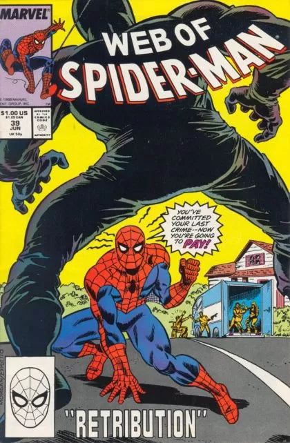 Web of Spider-Man, Vol. 1 #39 (Direct Edition)
