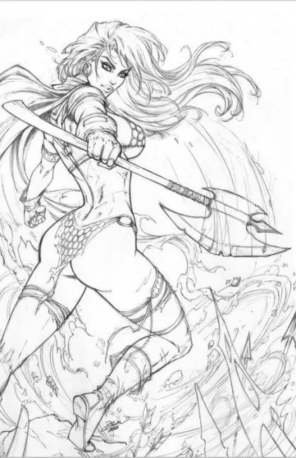 Red Sonja, Vol. 5 (Dynamite Entertainment) #19 (Dawn McTeigue Pencils Variant)