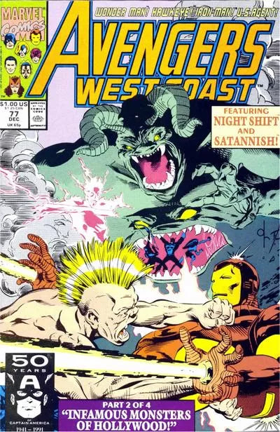 West Coast Avengers, Vol. 2 #77 (Direct Edition)