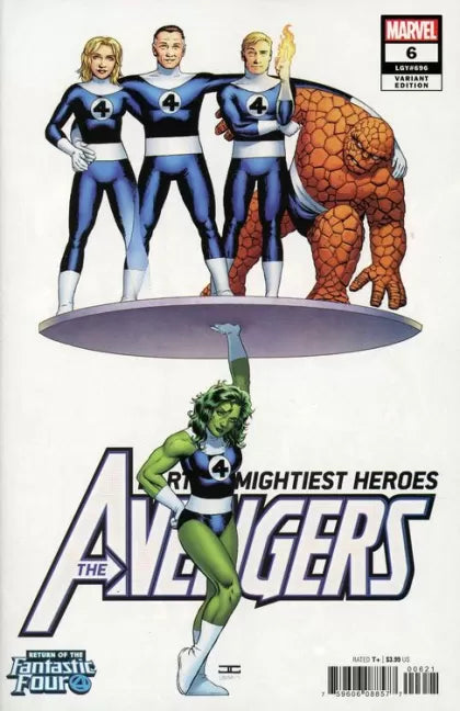 Avengers, Vol. 8 #6 (John Cassaday Return of the Fantastic Four Variant)