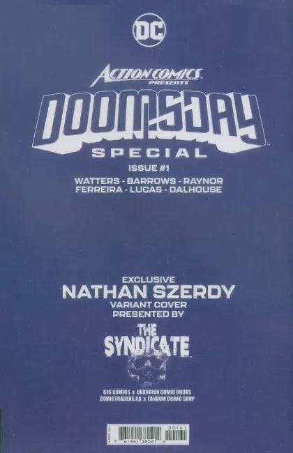 Action Comics Presents: Doomsday Special #1 (Nathan Szerdy Exclusive Variant)