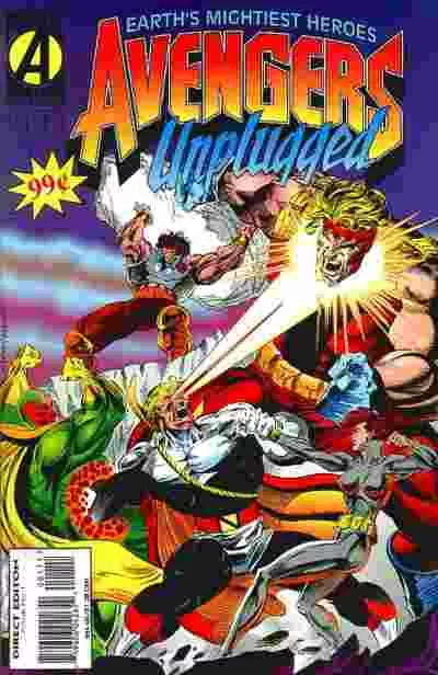Avengers Unplugged #1 (M.C. Wyman Regular Cover)