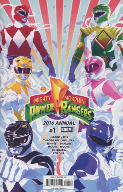 Mighty Morphin Power Rangers: 2016 Annual #1 (Goni Montes Regular)