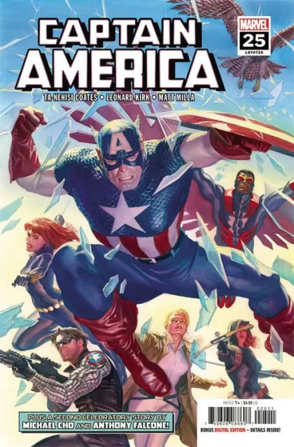 Captain America, Vol. 9 #25 (Regular Alex Ross Cover)