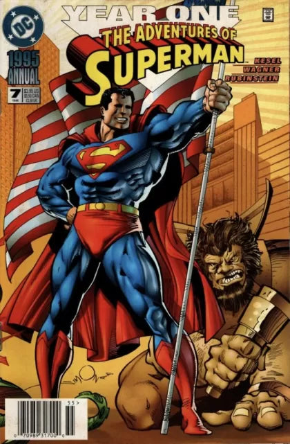 Adventures of Superman Annual #7 (Newsstand Edition)