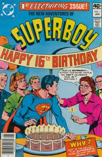 New Adventures of Superboy #1 (Newsstand Edition)