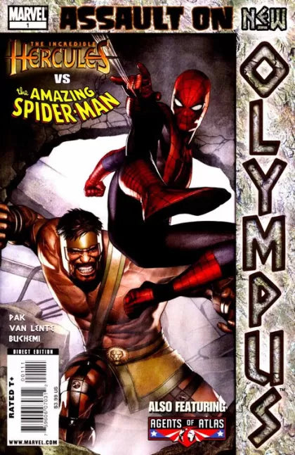 Assault On New Olympus #1 (Adi Granov Regular Cover)