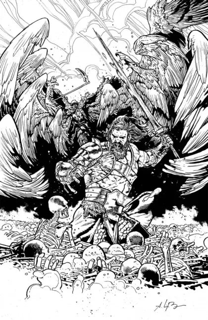 Skybound X #2 (Andrei Bressan B&W Variant)