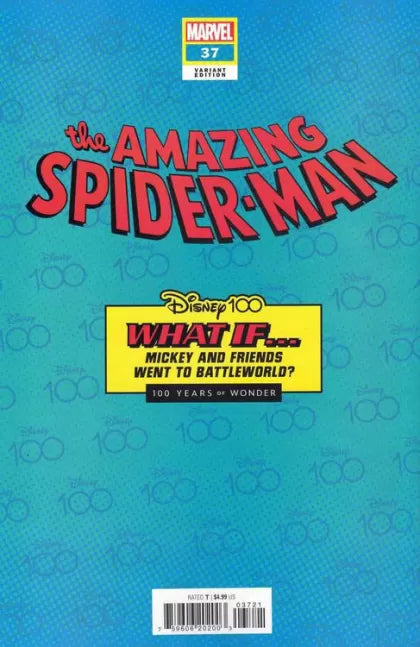 Amazing Spider-Man, Vol. 6 #37 (Paolo De Lorenzi Disney100 Variant)