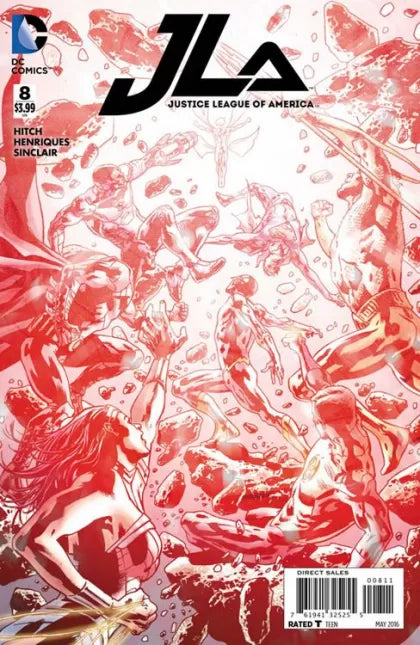 Justice League of America, Vol. 4 #8 (Bryan Hitch Regular Cover)