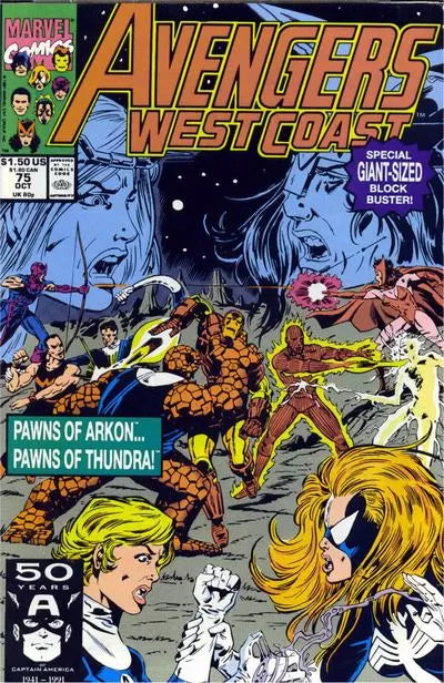 West Coast Avengers, Vol. 2 #75 (Direct Edition)