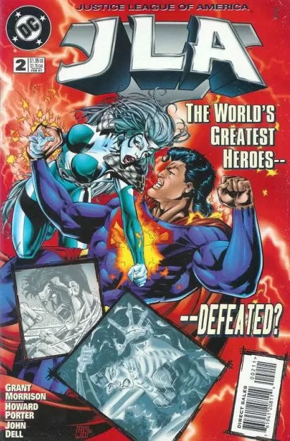 JLA #2 (Direct Edition)