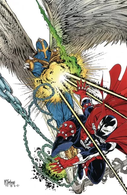 Spawn #298 (Cover B by Todd McFarlane Virgin Variant Cover)