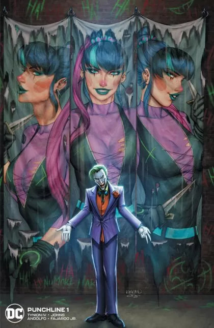 Punchline (DC Comics) #1 (Comics Elite Ryan Kincaid Backalley Cover B)