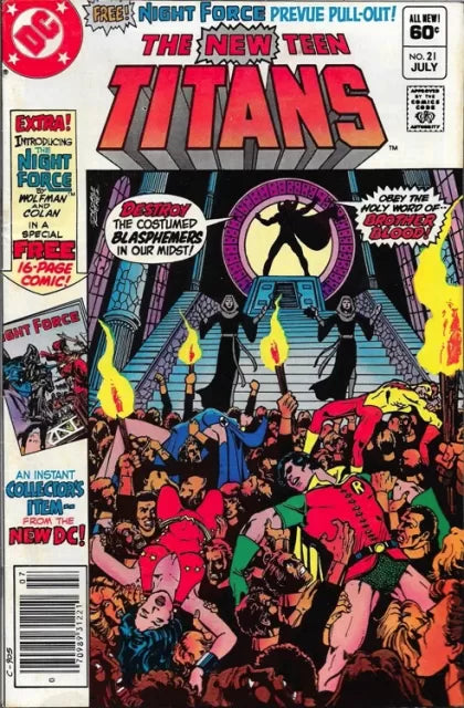 New Teen Titans, Vol. 1 #21 (Newsstand Edition)