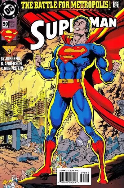 Superman, Vol. 2 #90 (Direct Edition)