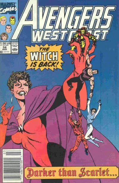 West Coast Avengers, Vol. 2 #56 (Newsstand Edition)