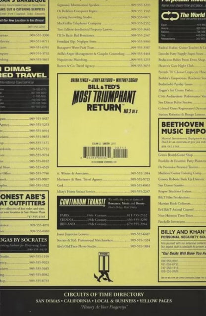 Bill & Ted's Most Triumphant Return #2 (Felipe Smith Regular)