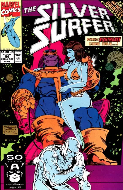 Silver Surfer, Vol. 3 #56 (Direct Edition)
