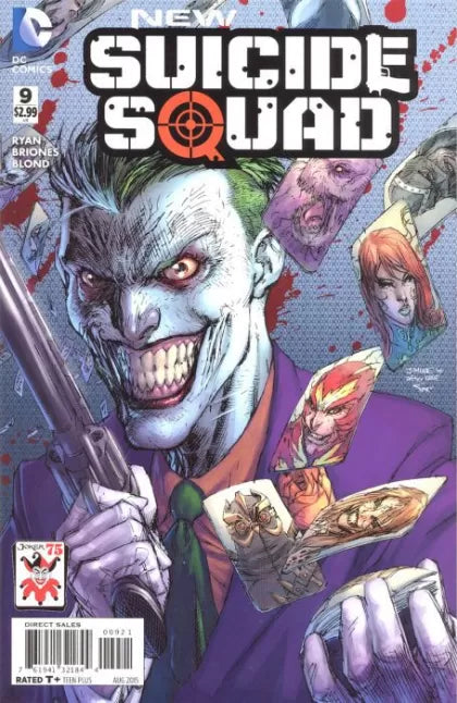 New Suicide Squad #9 (Joker 75th Anniversary Cover)