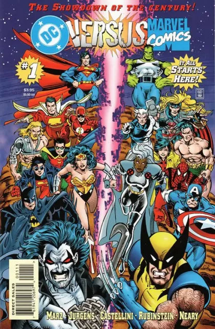 DC versus Marvel / Marvel versus DC (1996) #1 (Direct Edition)