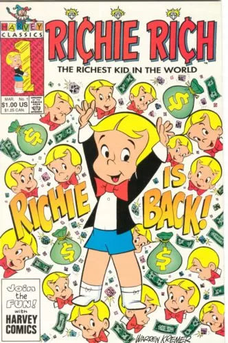 Richie Rich, Vol. 2 #1 (Direct Edition)