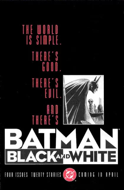 Batman: Black & White, Vol. 1 #0 (Regular Edition)