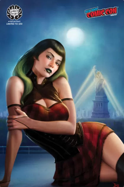 Anti-Christine And The Four Unicorns Of The Apocalypse #1 (Pierluigi Abbondanza NYCC Exclusive Variant (Ltd. 250))