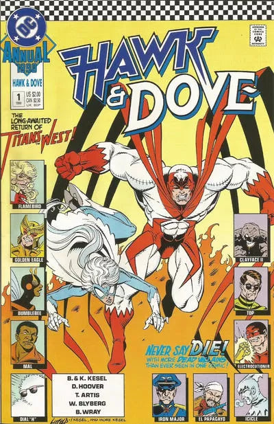 Hawk & Dove, Vol. 3 Annual #1 (Direct Edition)