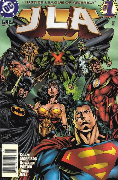 JLA #1 (Newsstand Edition)