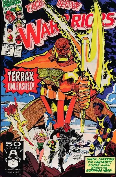 New Warriors, Vol. 1 #16 (Direct Edition)