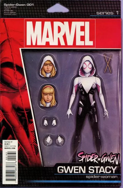Spider-Gwen, Vol. 2 #1 (John Tyler Christopher Action Figure Variant)