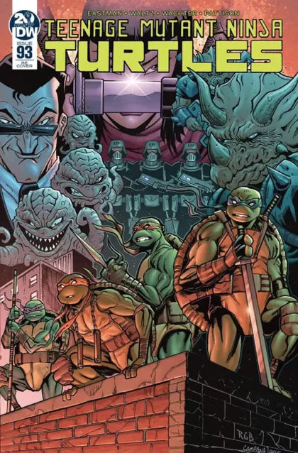 Teenage Mutant Ninja Turtles, Vol. 5 #93 (Chris Campana-Ryan G. Browne Retailer Exclusive cover)